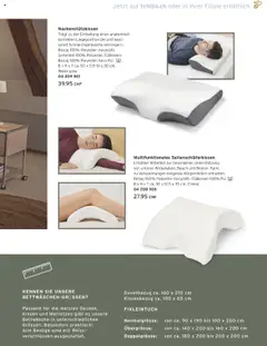 Tchibo Aktionen ab 10.10.2025 gültig | Seite: 49 | Produkte: Kissen, Bettwäsche, Creme
