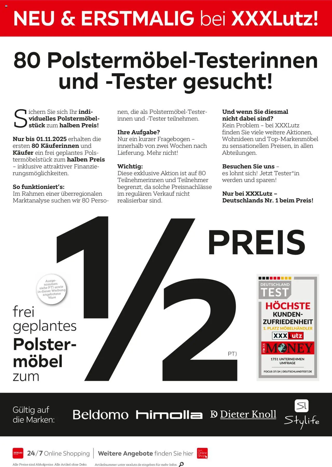XXXL Lutz Polster Spezial – gültig ab 12.10.2025 | Seite: 2