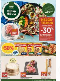 Forhåndsvisning av Coop Mega Helg gyldig fra 30.10.2025