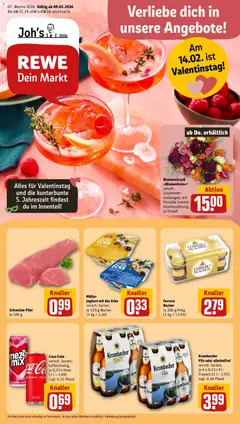 Rewe prospekt Mannheim / Rheinau	 ab 09.02.2026 gültig