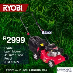 President Hyper specials catalogue – valid from 01.12.2025 | Page: 8 | Products: Mower
