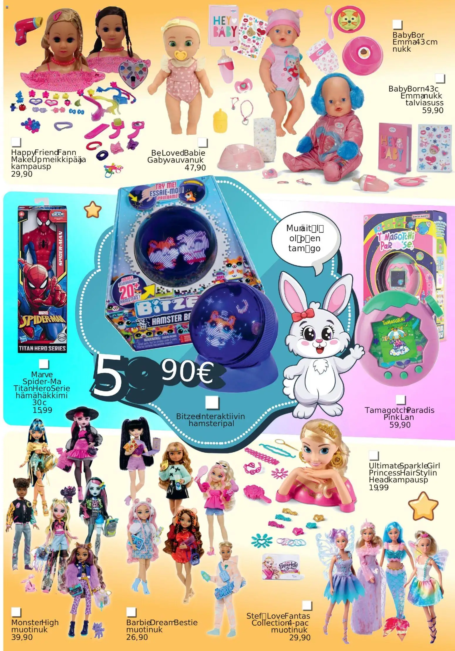 Kärkkäinen - Kärkkäinen Lelulehti 2025 – voimassa 04.11.2025 alkaen | Sivu: 5