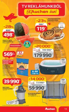 Auchan akciós ujság - amely érvényes a következő dátumtól: 19.06.2025 | Oldal: 15