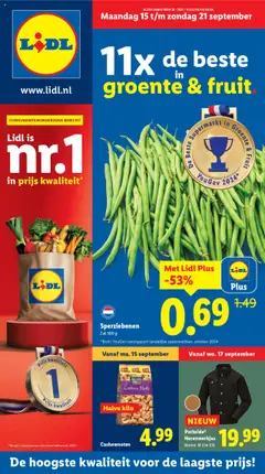 Lidl - Folder week 38 - Voorbeeld van een folder van Lidl, geldig van 15.09.2025