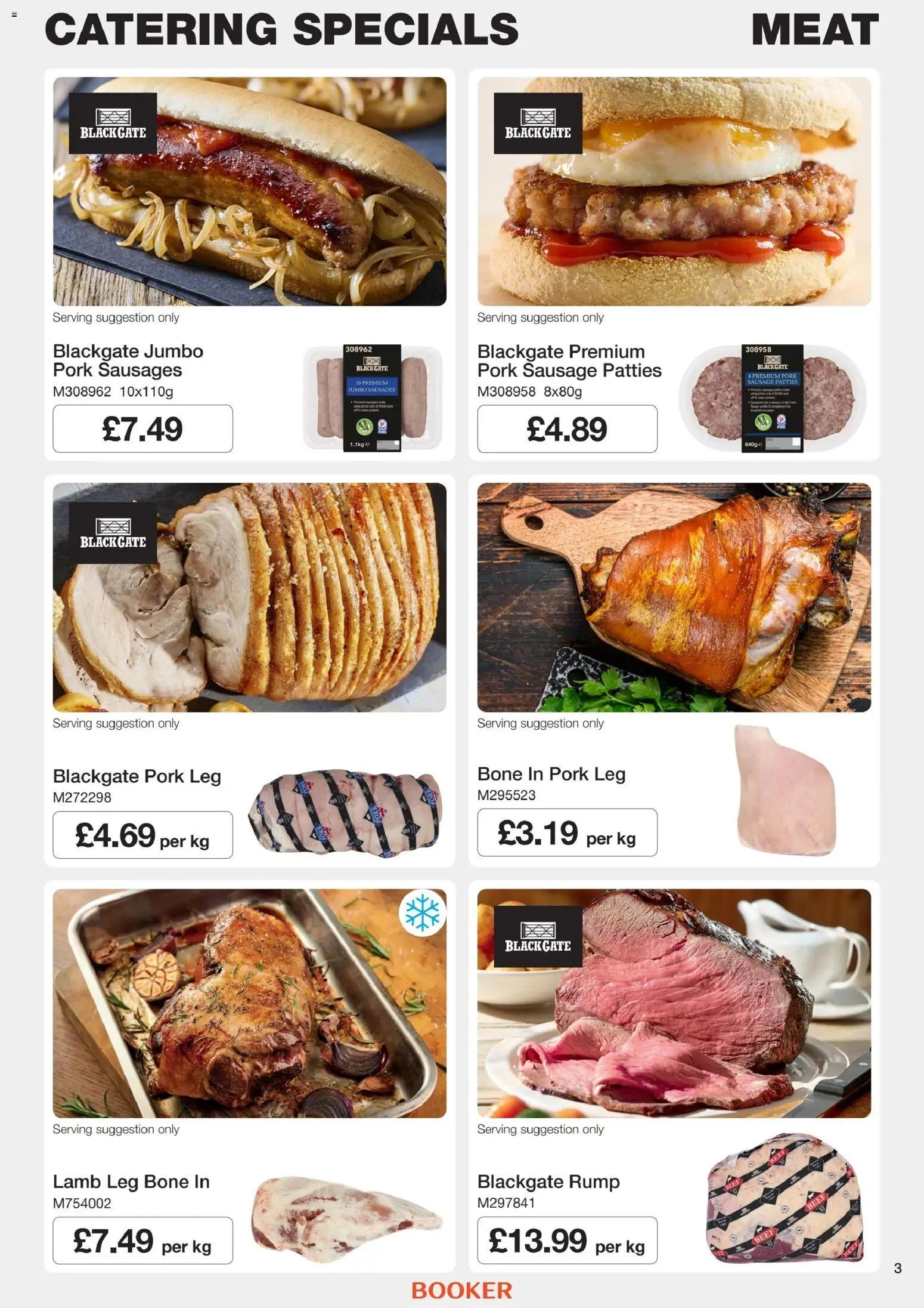 {H1} | Page: 3 | Products: Pork, Sausages, Sausage