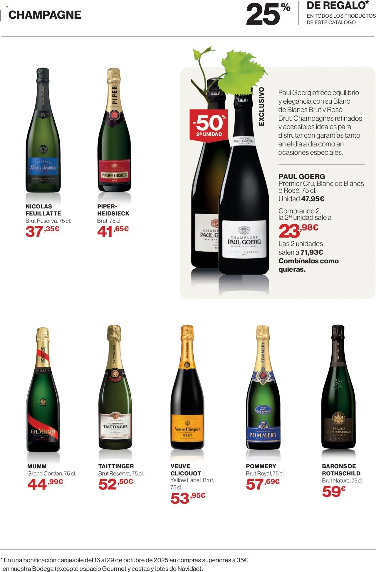 El Corte Inglés ofertas │ válido desde el 02.10.2025 | Página: 27