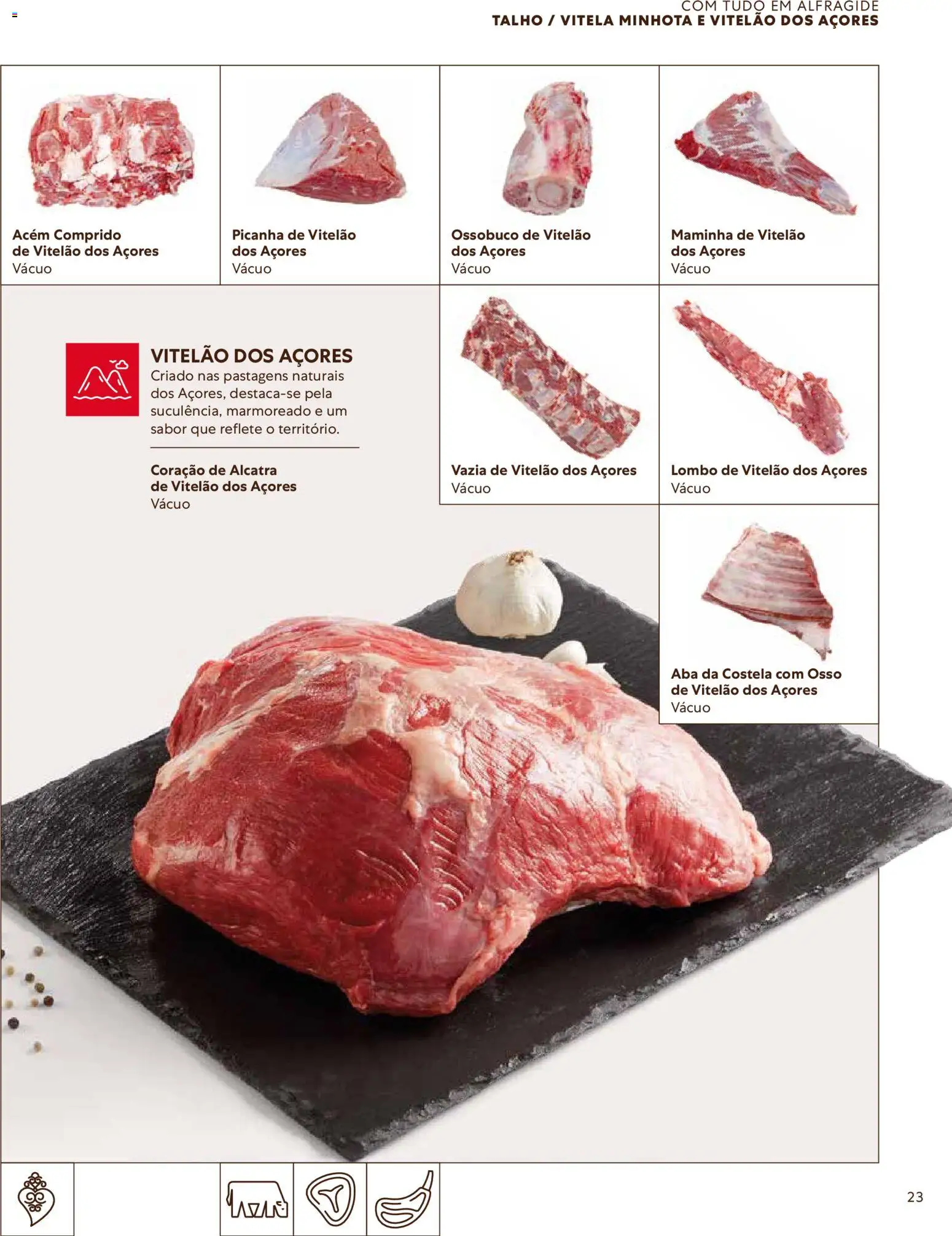 Recheio - Catálogo de Alfragide │ válido de 16.03.2026 | Página: 23 | Produtos: Vitela, Lombo