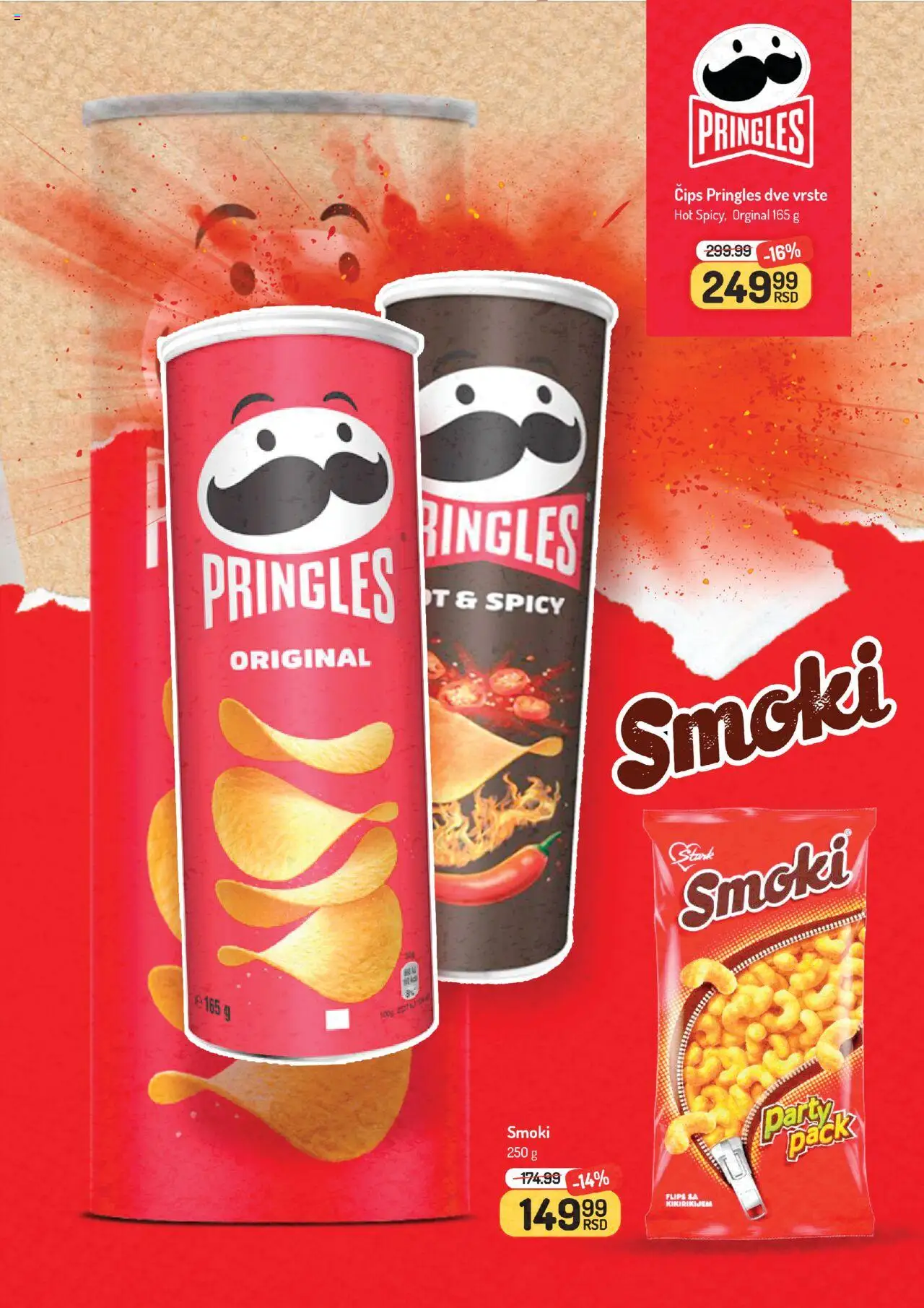 Aman katalog - važi od 20.06.2025 | Strana: 12 | Proizvode: Čips, Smoki, Pringles