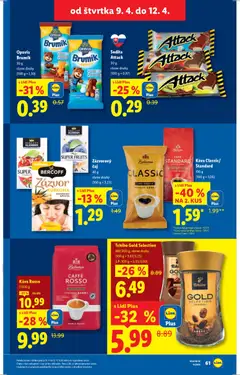 Lidl leták platný od 06.04.2026 | Strana: 61 | Produkty: Zázvor, Káva, Čaj, Kurkuma