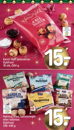 Rema 1000 - Tilbudsavis gyldig fra 14.12.2025 | Side: 19 | Produkter: Kanelsnegle, Kanel, Kardemomme, Kærnemælk