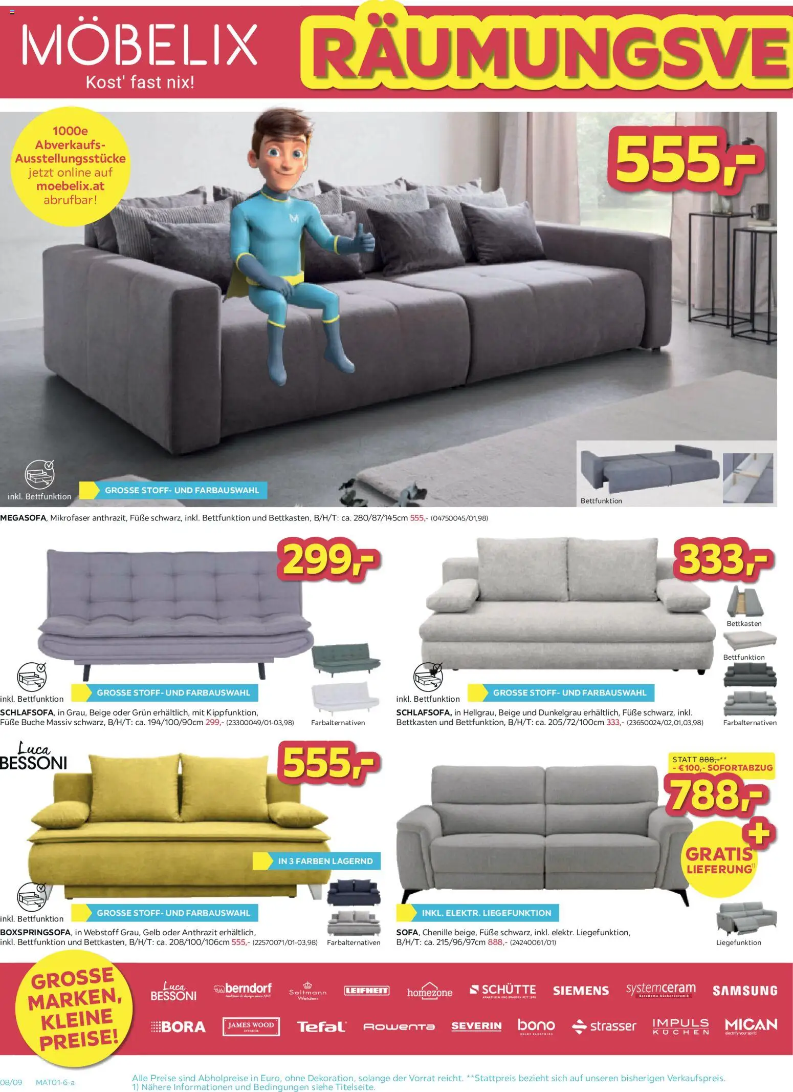 Möbelix Räumungs-Verkauf gültig ab 22.12.2025 | Seite: 8 | Produkte: Samsung
