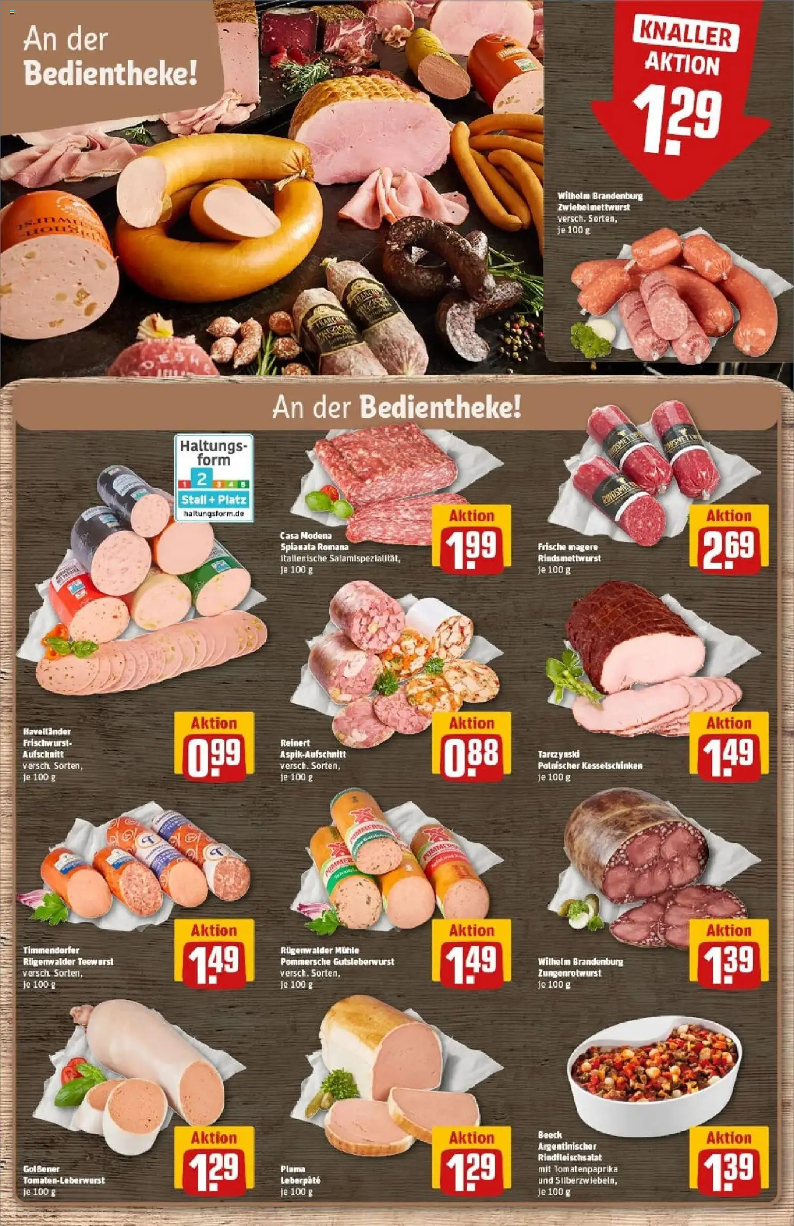 Rewe prospekt Wernigerode	 – gültig ab 11.01.2026 | Seite: 10 | Produkte: Mühle, Salami