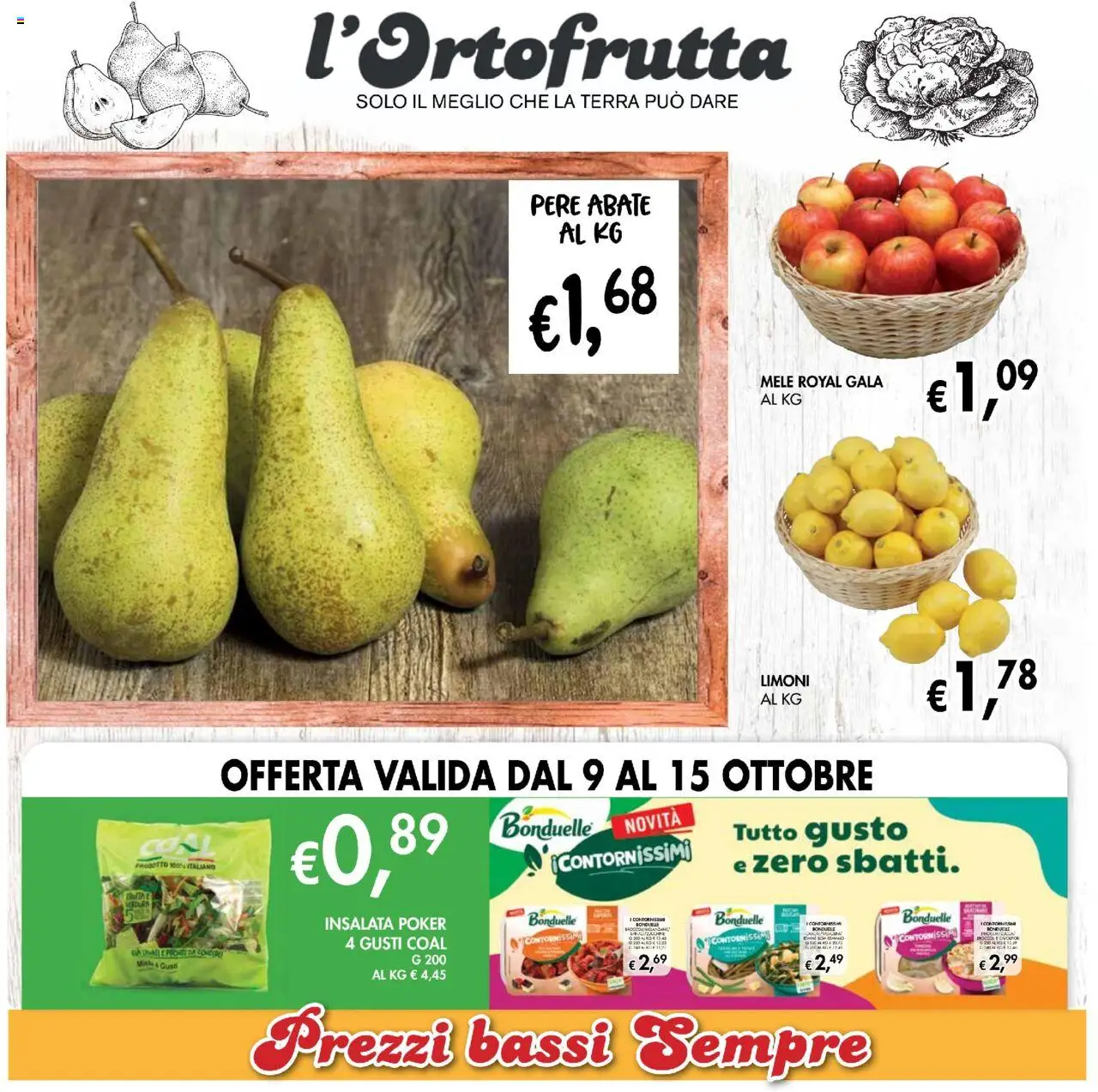 Volantino Coal del 09.10.2025 | Pagina: 2 | Prodotti: Mele, Insalata, Terra
