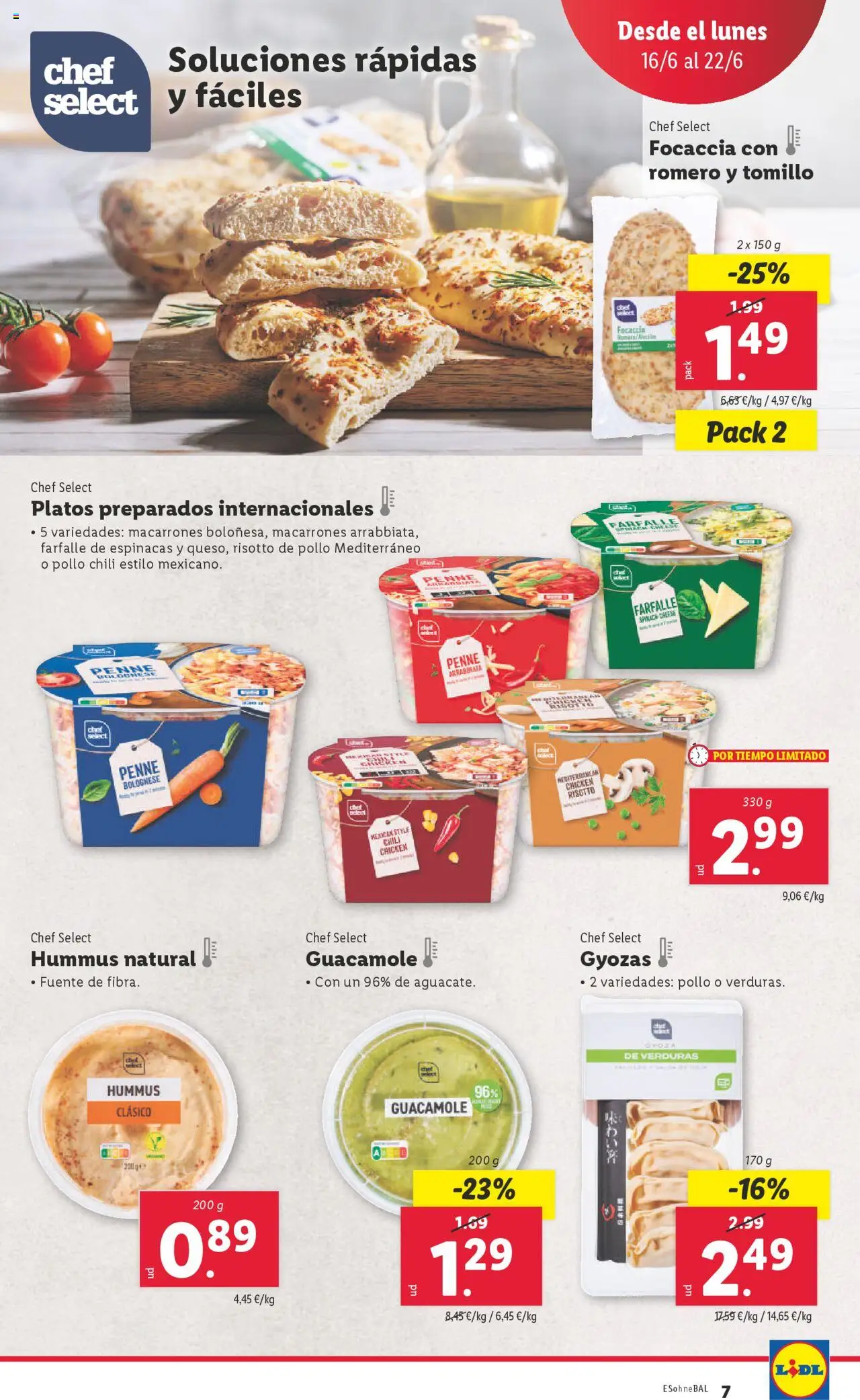 Lidl catálogo MAD │ válido desde el 16.06.2025 | Página: 9 | Productos: Πορσελάνη, Guacamole, Ρυζογκοφρέτα