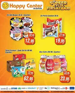 Happy Center Katalog - 10.09.2025 tarihinden itibaren geçerlidir | Sayfa: 13 | Ürünler: Kefir, Süt