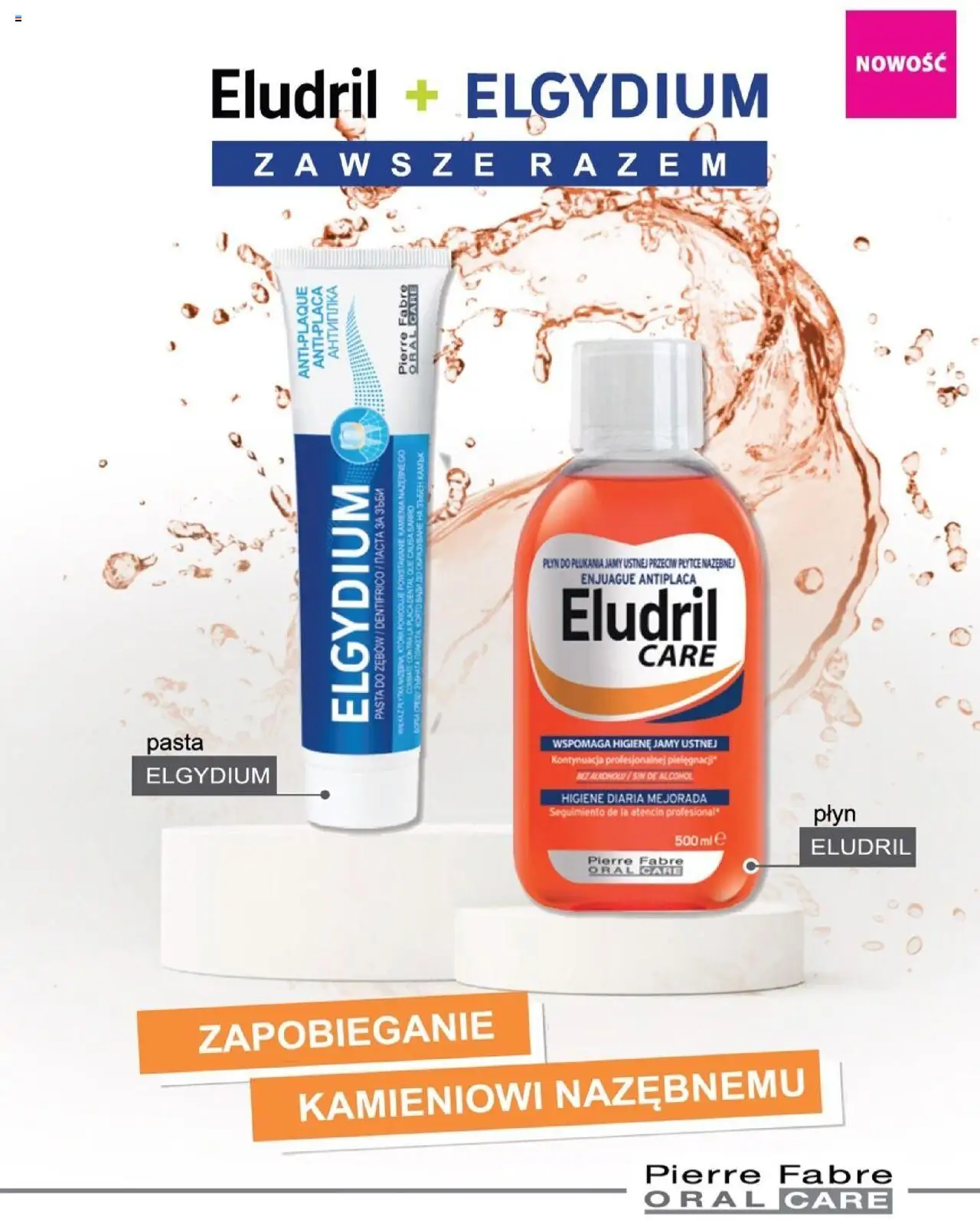 Hebe Gazetka - Magazyn od 01.07.2025 | Strona: 135 | Produkty: Pasta do zębów, Płyn do płukania jamy ustnej