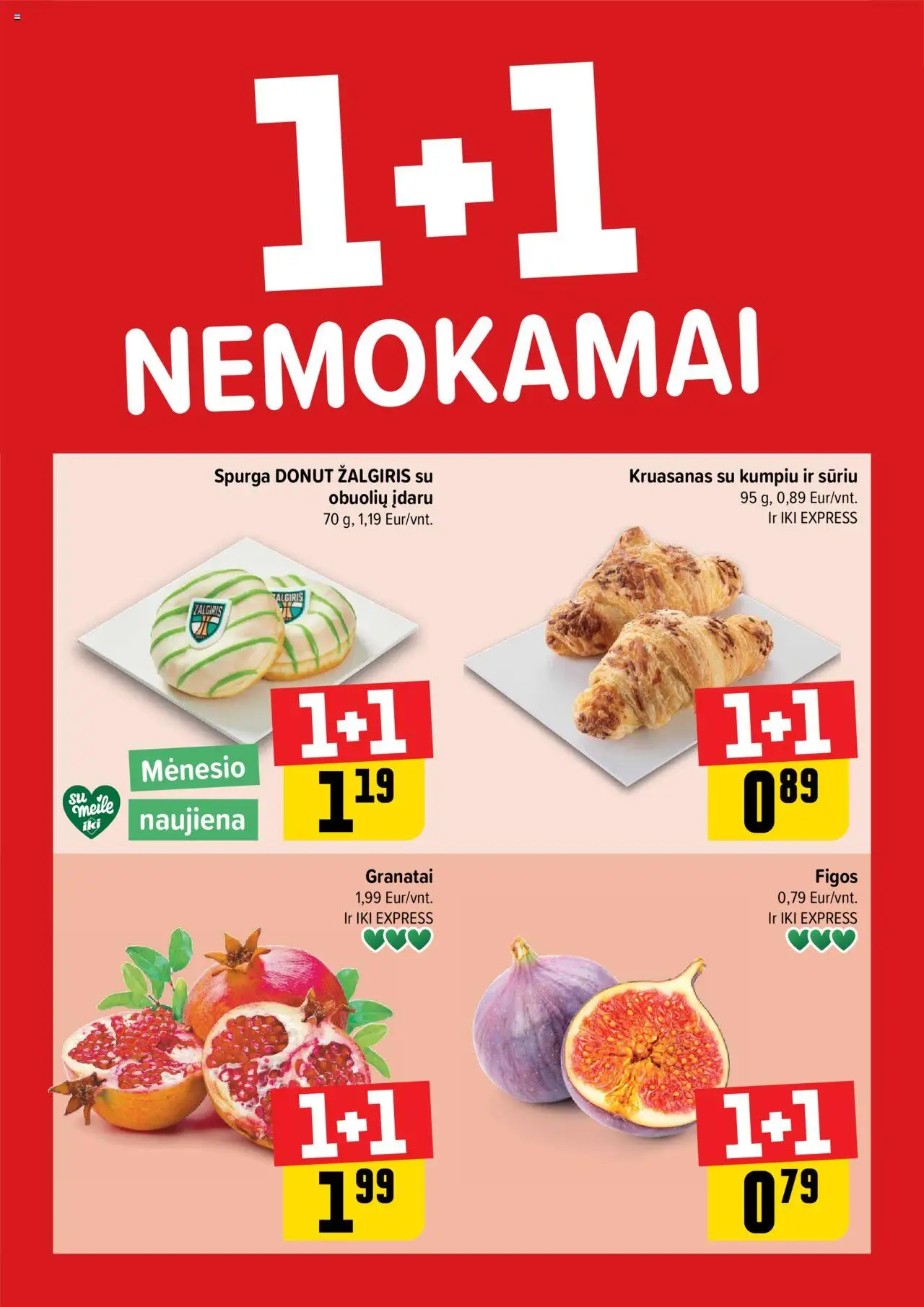 IKI akcijos nuo 13.10.2025 | Puslapis: 1 | Prekių: Spurga