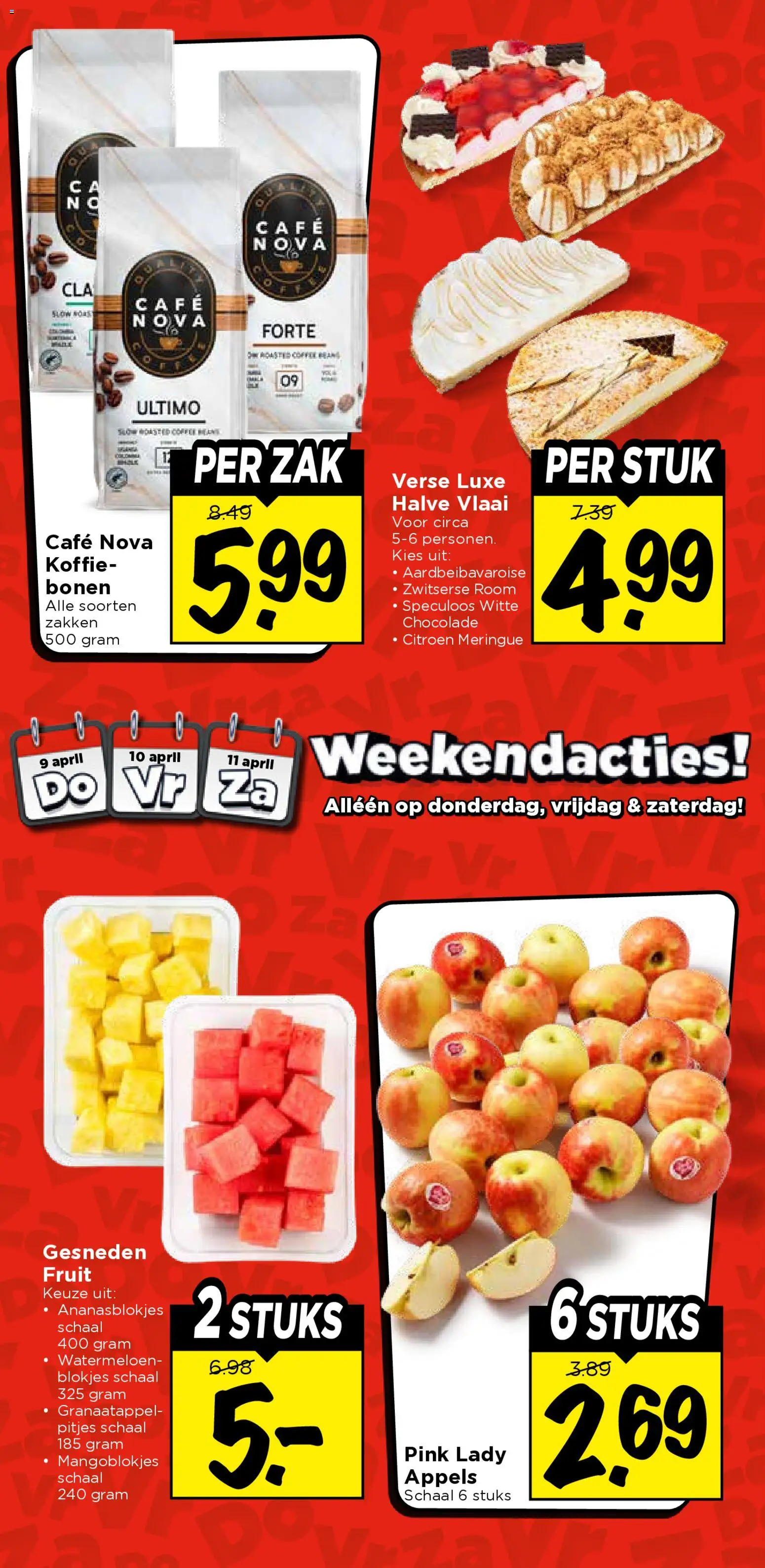 {H1} | Pagina: 3 | Producten: Citroen, Appels, Watermeloen, Granaatappel