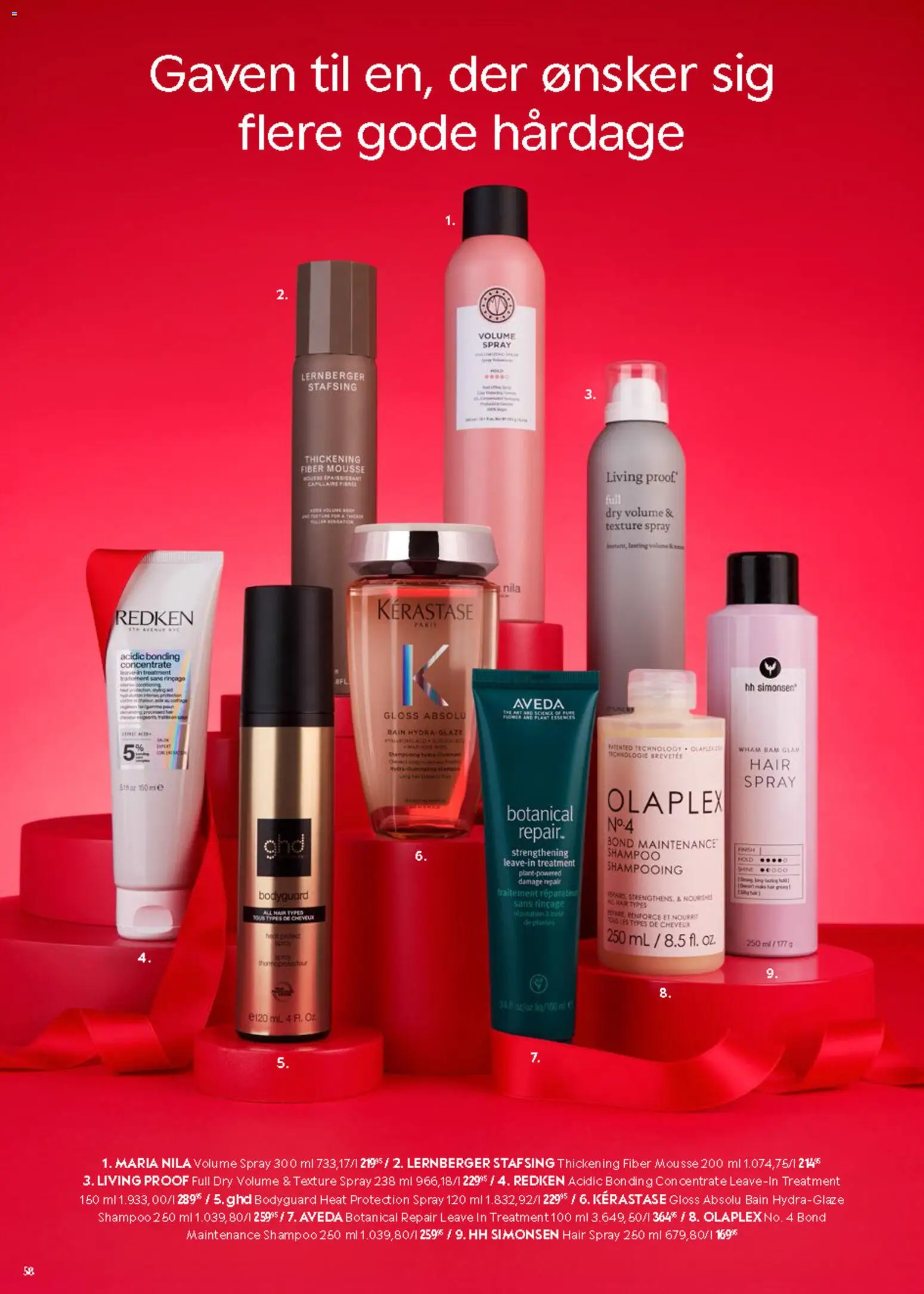 Matas tilbudsavis – gyldig fra 30.10.2025 | Side: 58 | Produkter: Shampoo