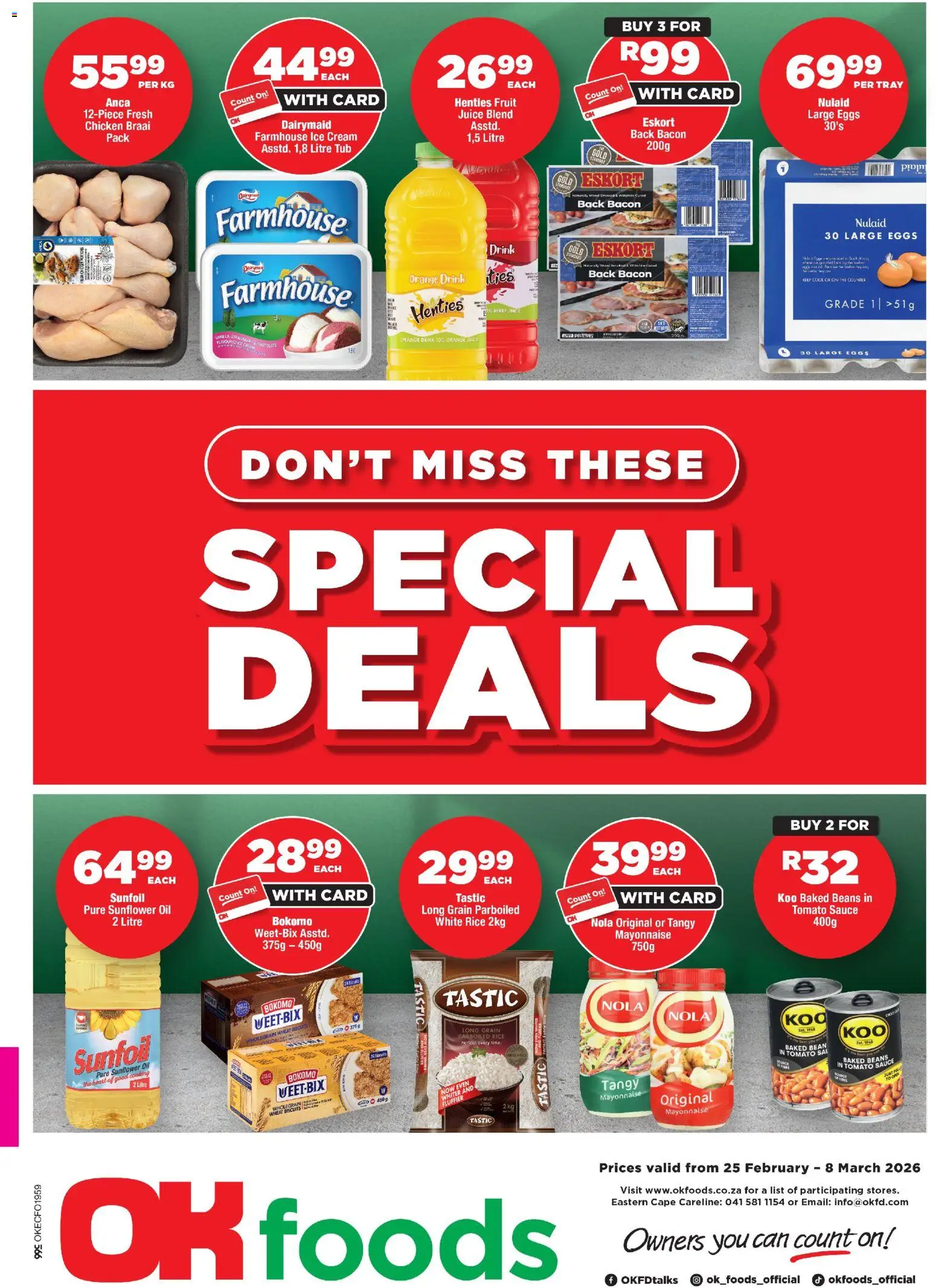 New OK Foods catalogue – valid from 25.02.2026 | Page: 1