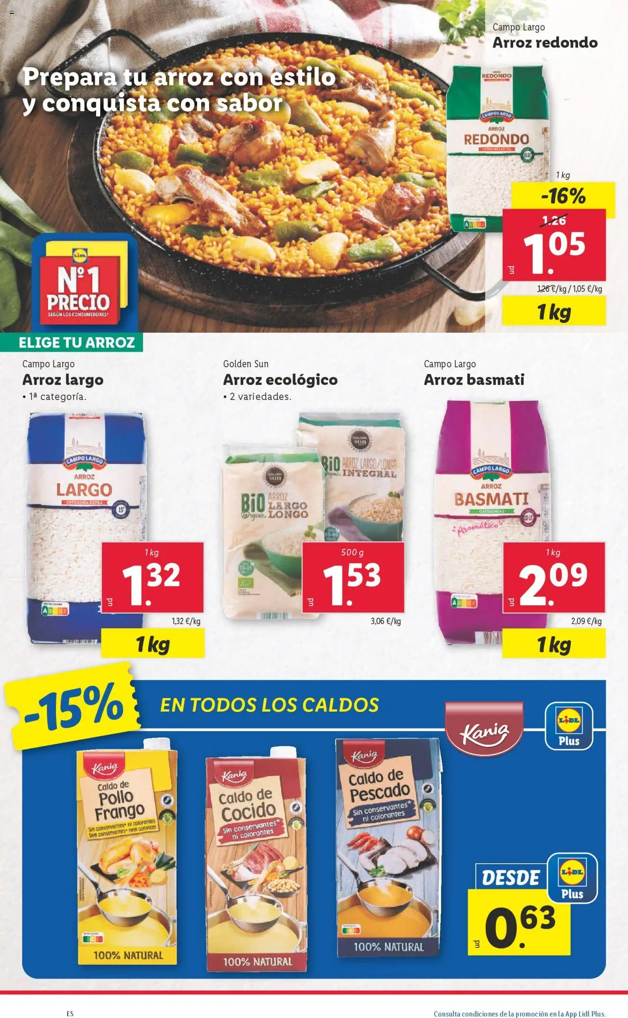 Lidl catálogo MAD │ válido desde el 16.06.2025 | Página: 14 | Productos: Arroz, Pescado
