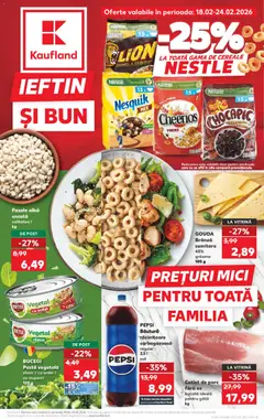 Ofertele Kaufland valabile de la 18.02.2026