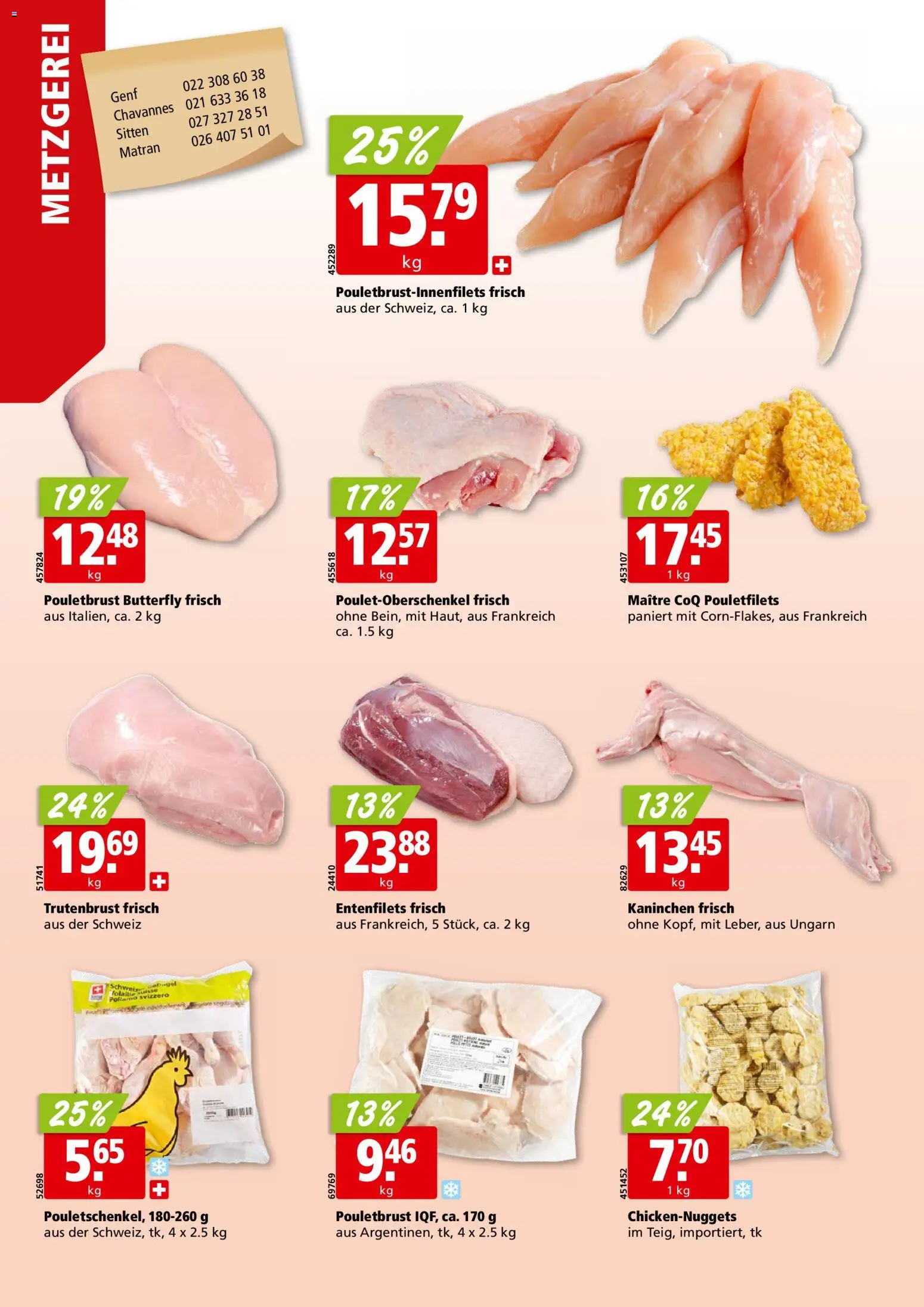 Aligro Aktionen – gültig ab 02.02.2026 | Seite: 6 | Produkte: Pouletbrust