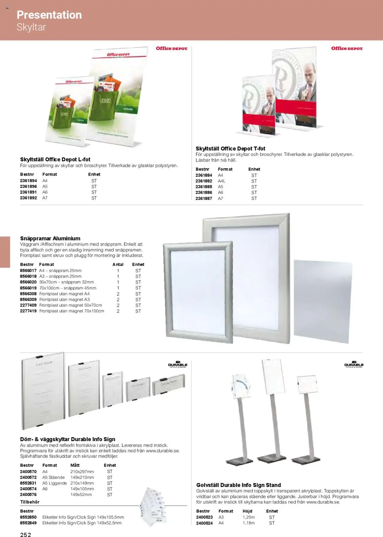Office Depot reklamblad aktuell från 01.02.2025 | Sida: 254 | Produkter: Magnet
