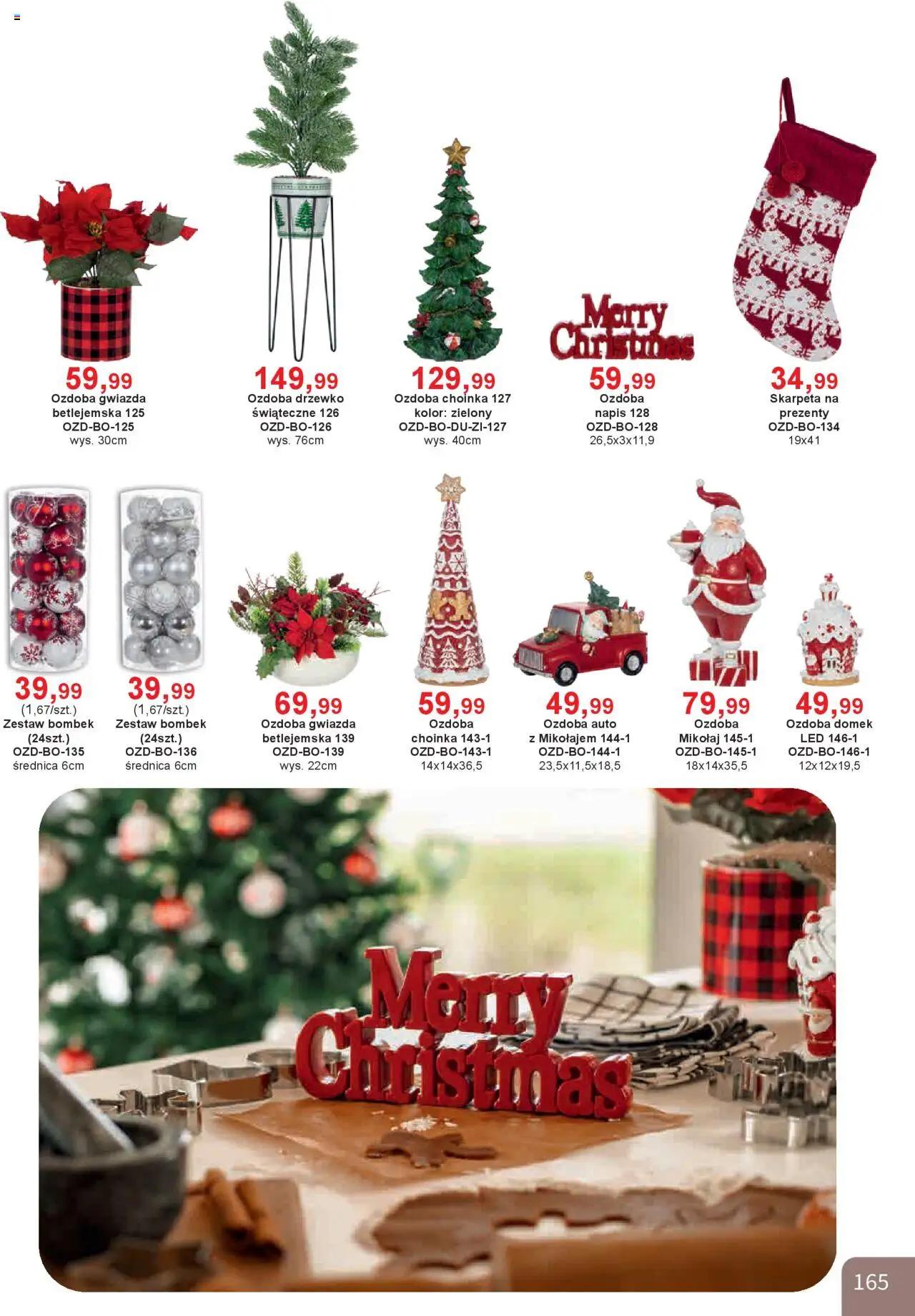 Bodzio Katalog od 01.10.2025 | Strona: 165 | Produkty: Choinka