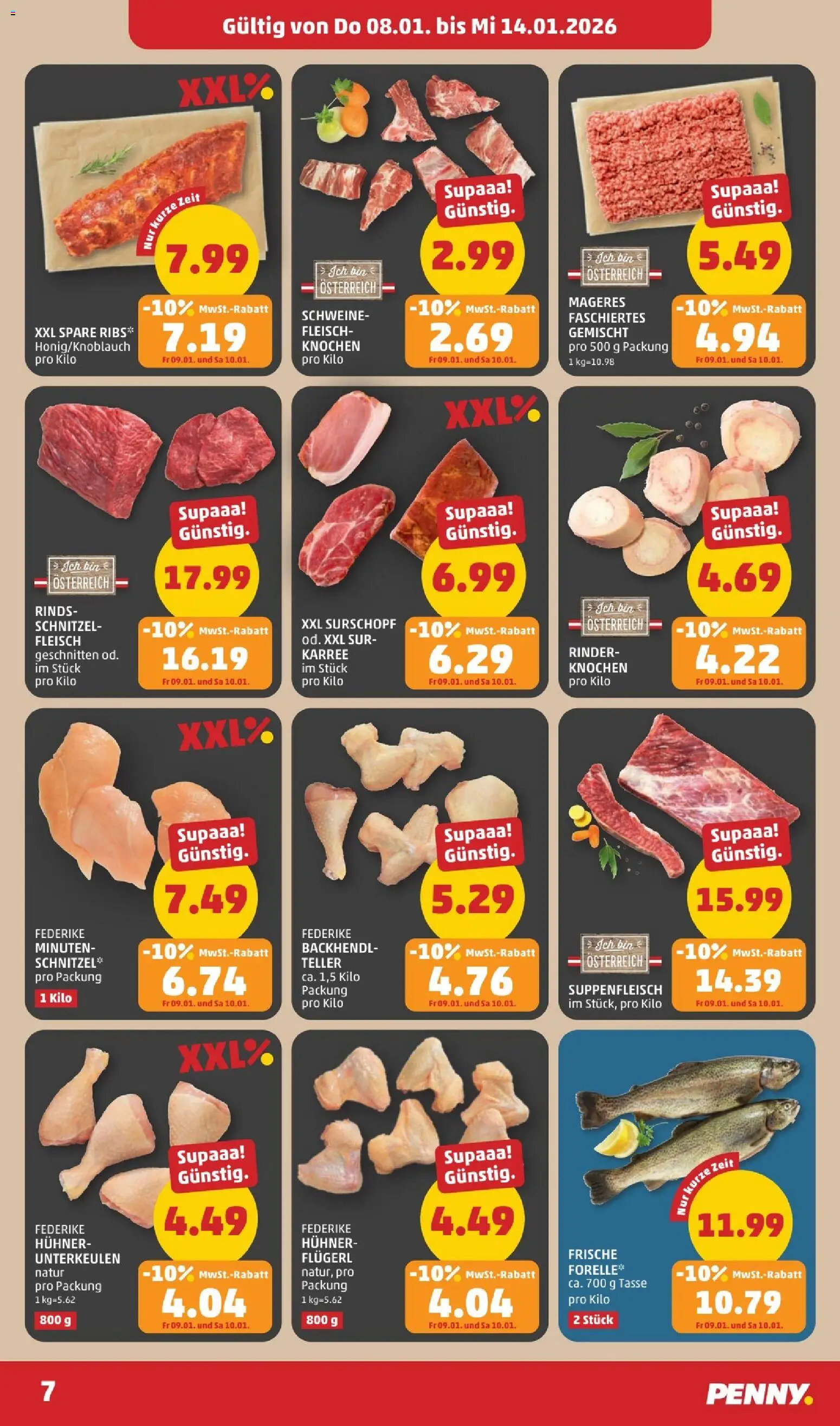 Penny Markt Flugblatt gültig ab 08.01.2026 | Seite: 7