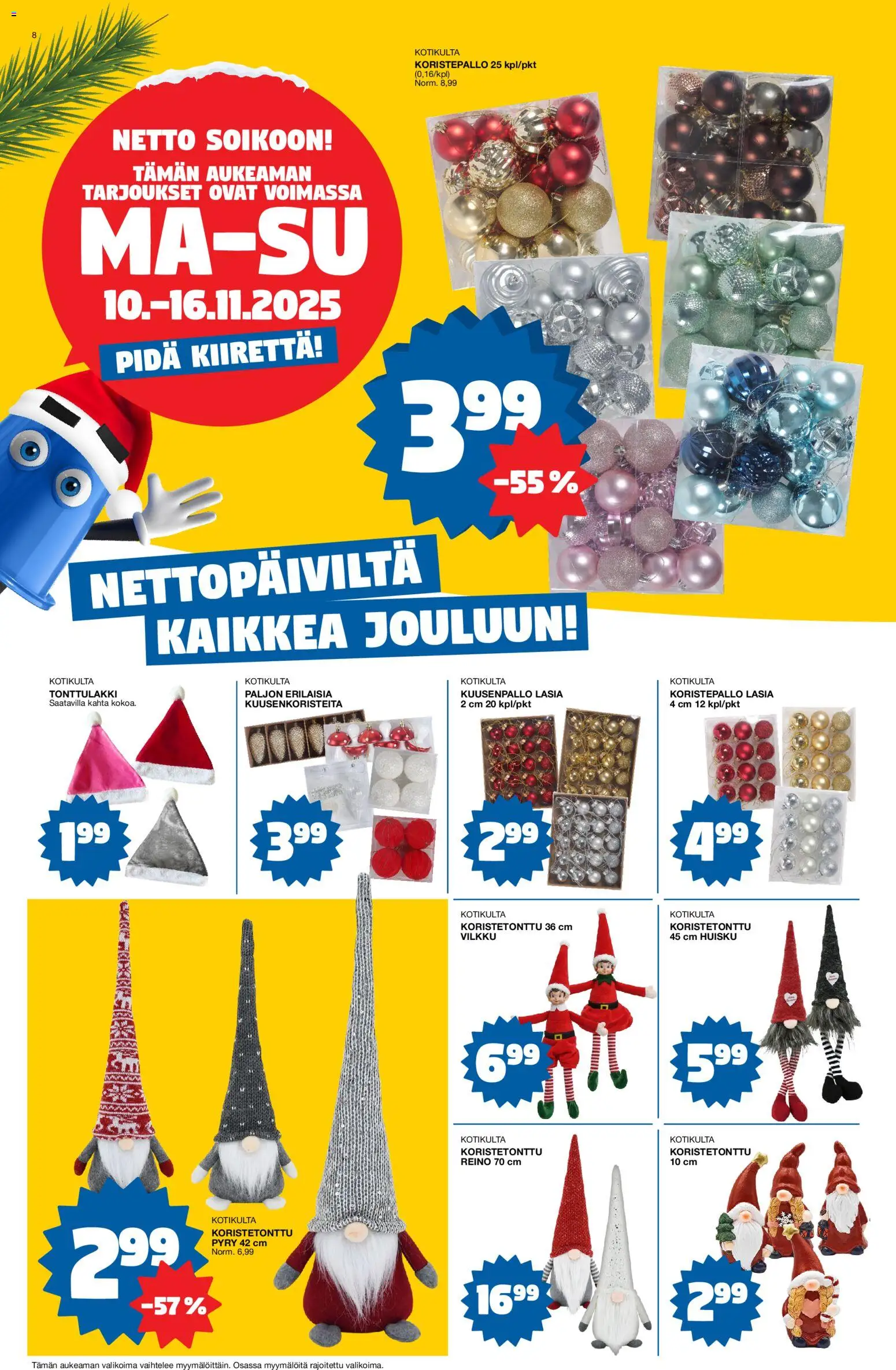 Tokmanni - Black Friday – voimassa 10.11.2025 alkaen | Sivu: 8