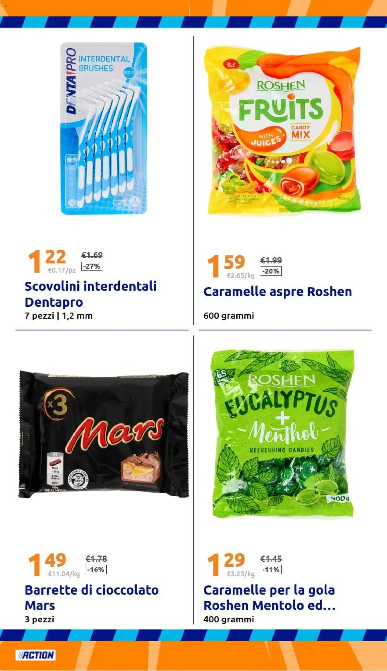 Volantino Action del 21.01.2026 | Pagina: 20 | Prodotti: Cioccolato, Caramelle