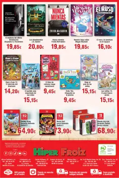 Froiz - Folleto Hiper │ válido desde el 29.07.2025 | Página: 12 | Productos: Nintendo