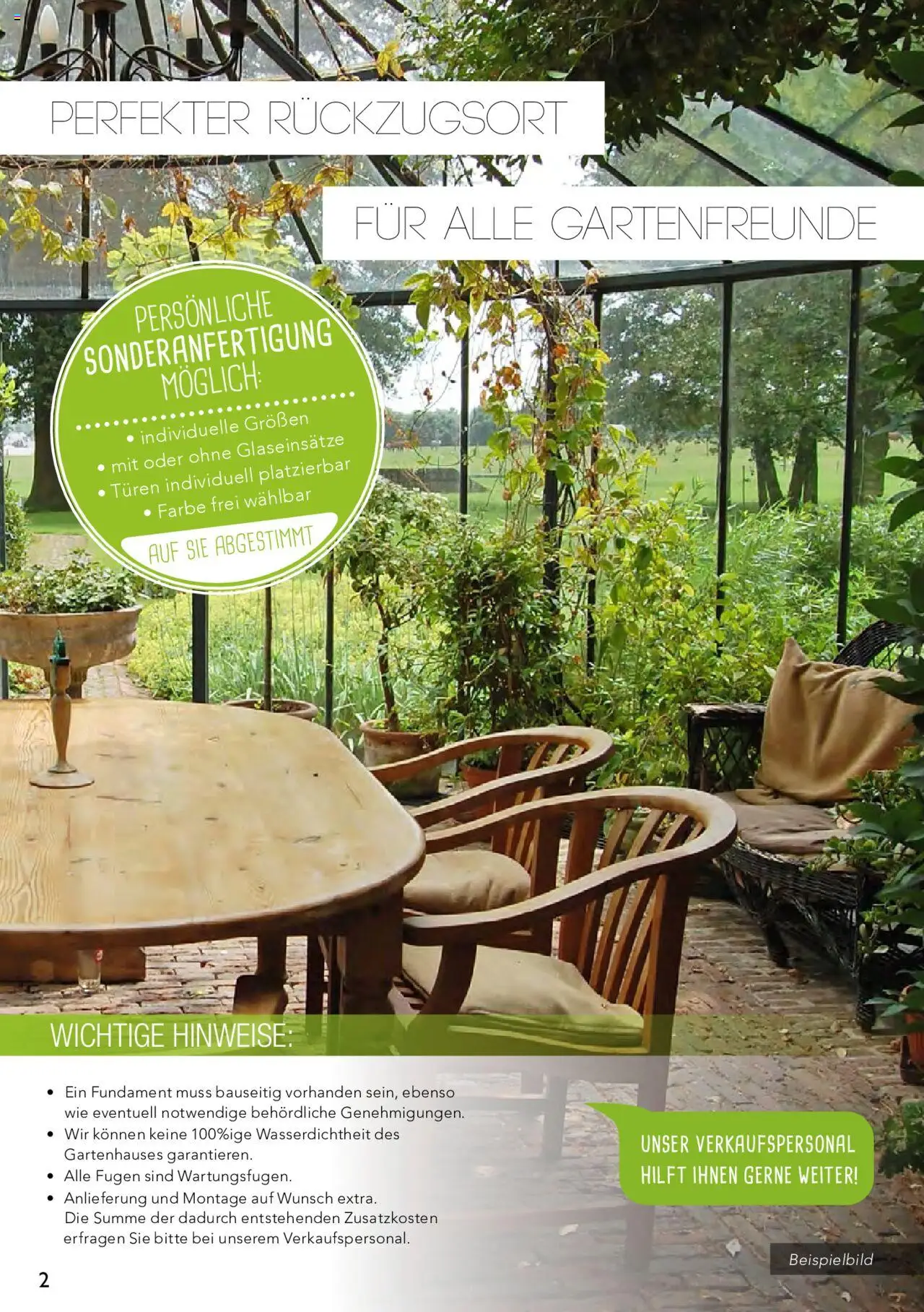 Rahaus Prospekt Gartenhäuser – gültig ab 01.09.2022 | Seite: 2