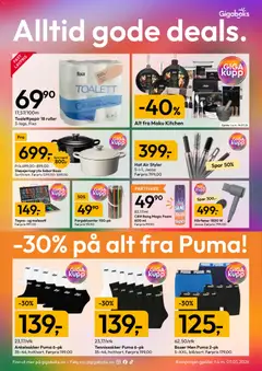 Forhåndsvisning av Gigaboks kundeavis gyldig fra 02.03.2026 | Side: 2 | Produkter: Boxer, Hårføner, Toalett, Ankelsokker