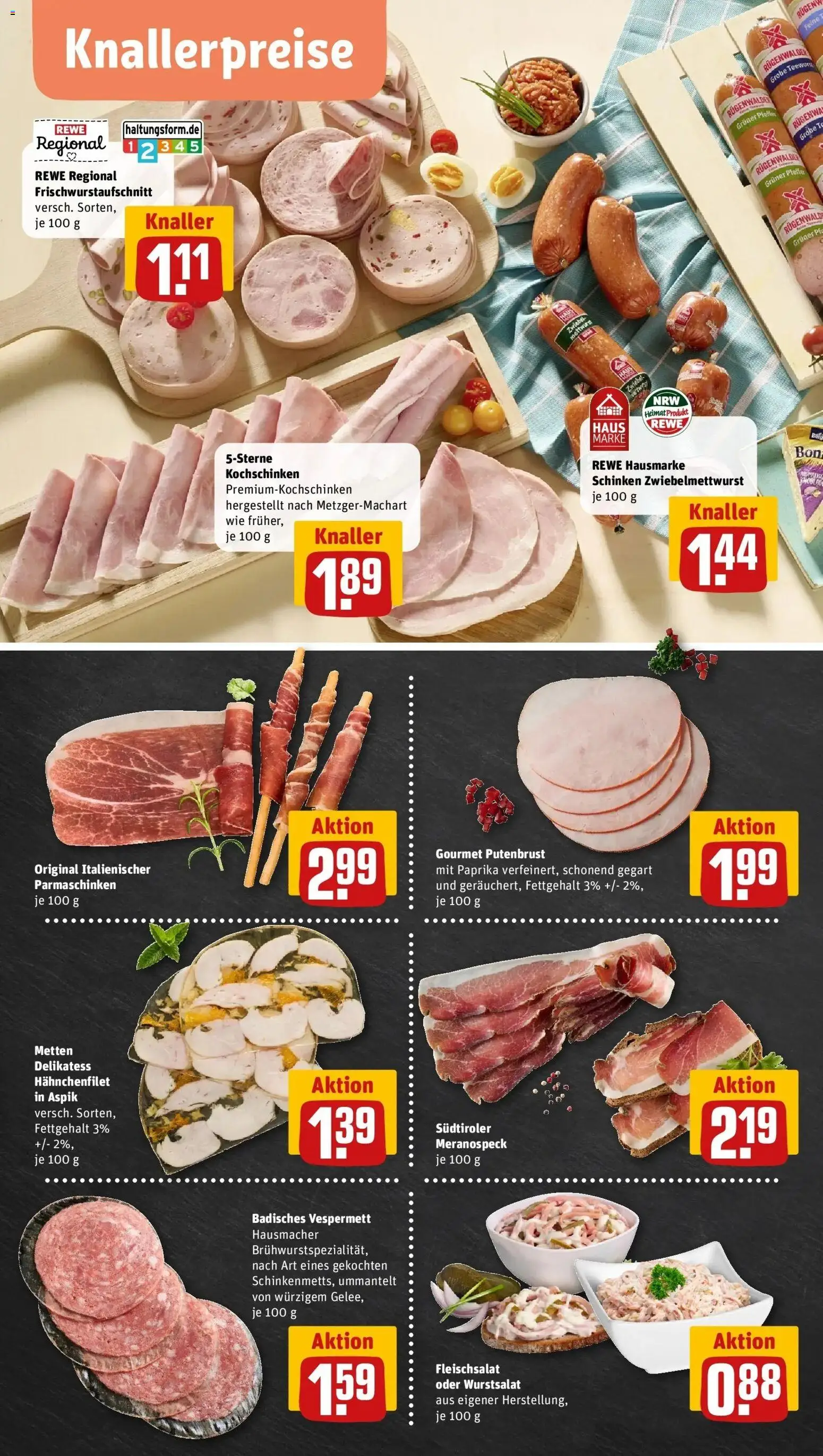 Rewe prospekt Iserlohn	 – gültig ab 22.02.2026 | Seite: 8 | Produkte: Paprika, Schinken