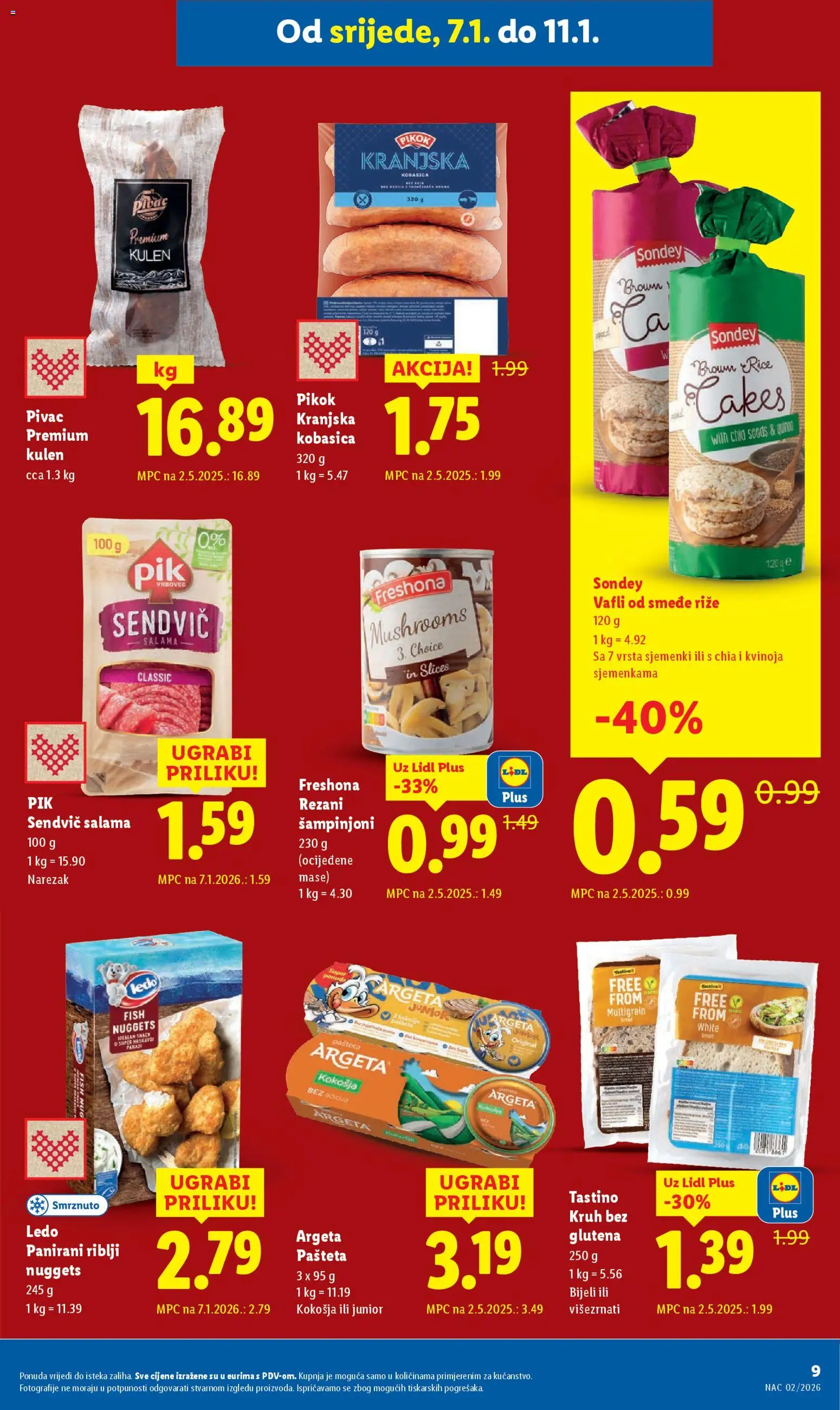 Lidl katalog | vrijedi od 07.01.2026 | Stranica: 9