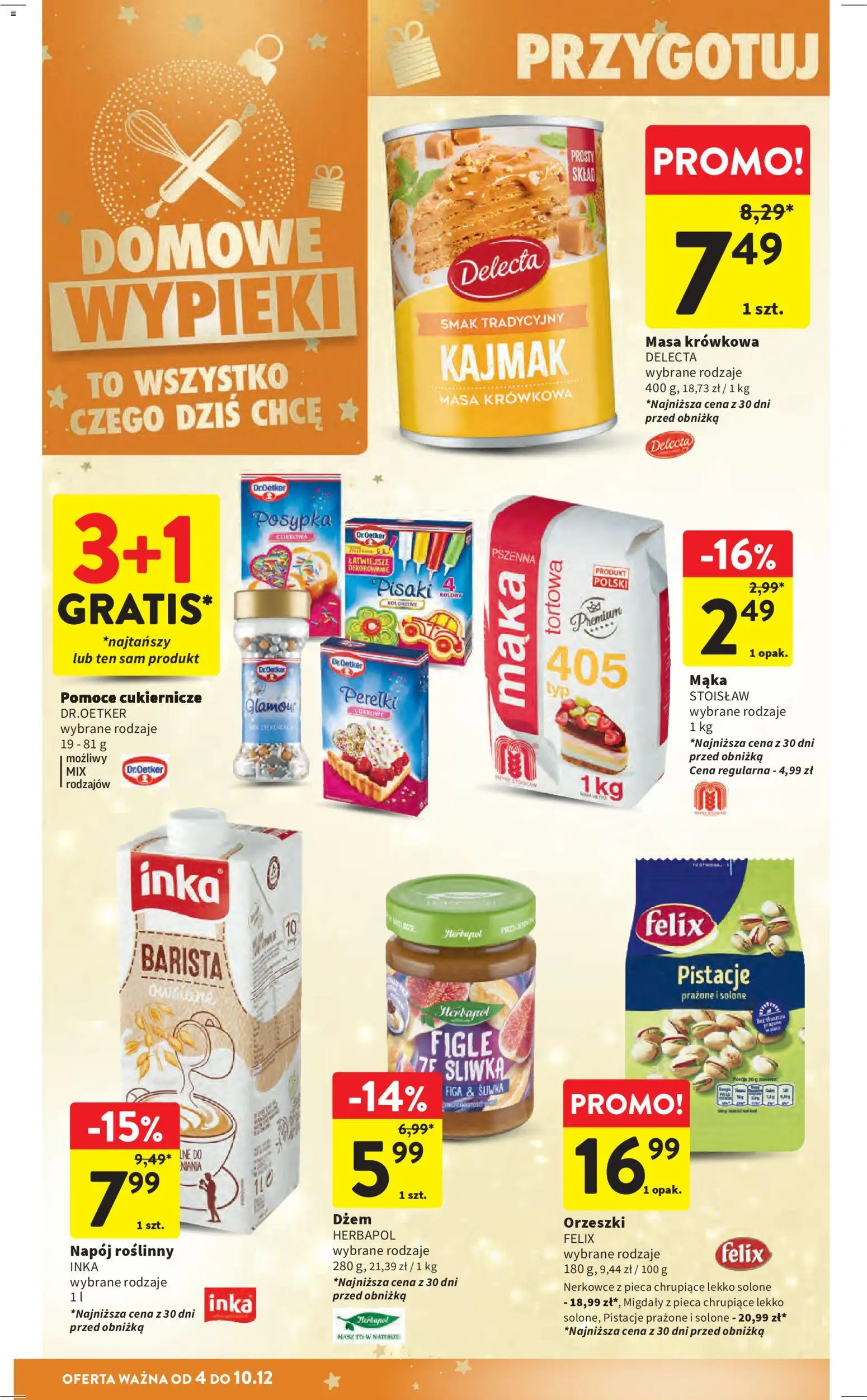 Intermarche Gazetka od 04.12.2025 | Strona: 46 | Produkty: Kajmak, Dżem