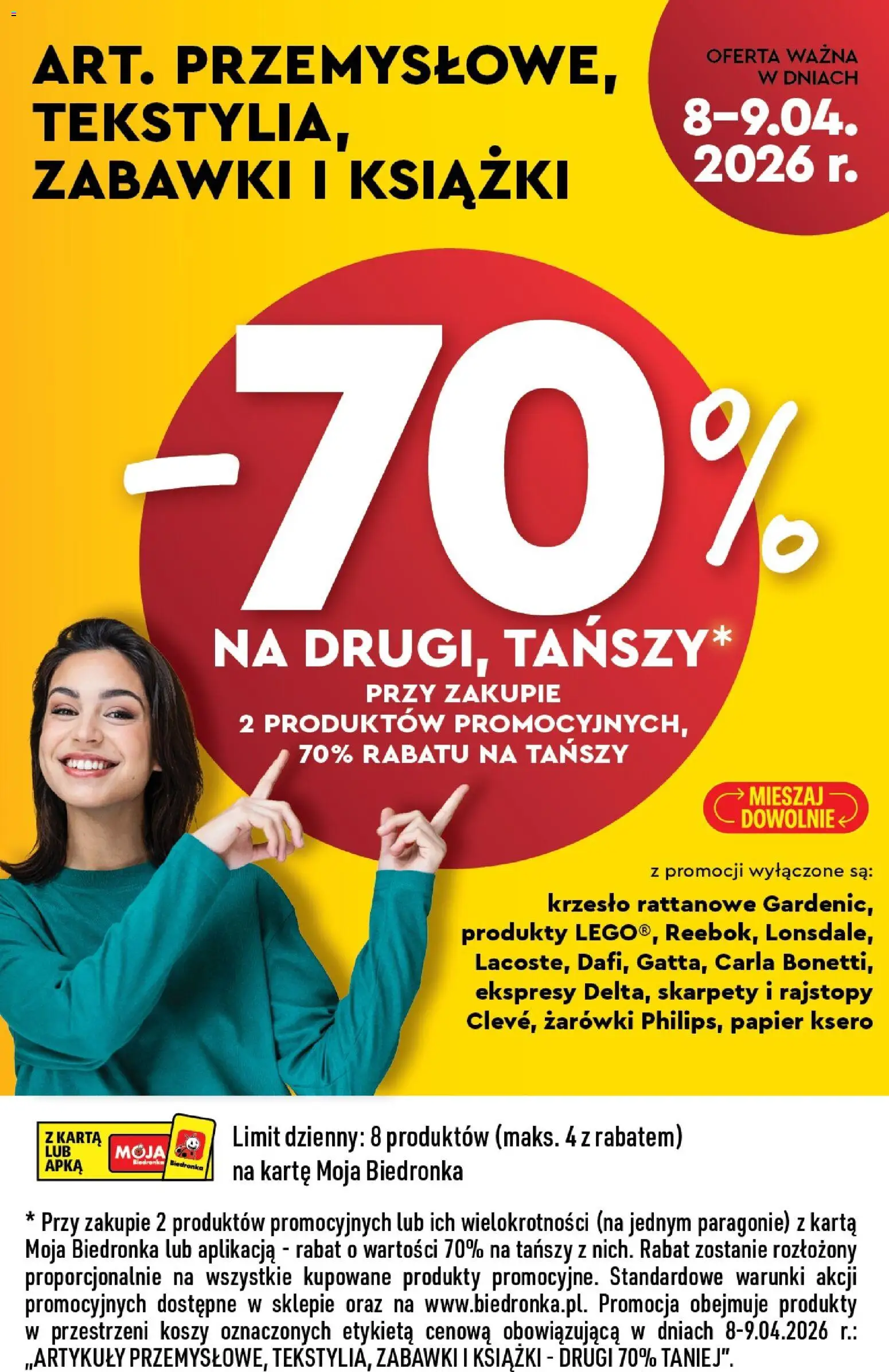 Biedronka Polsko leták - Codziennie niskie ceny od 09.04.2026 | Strana: 9