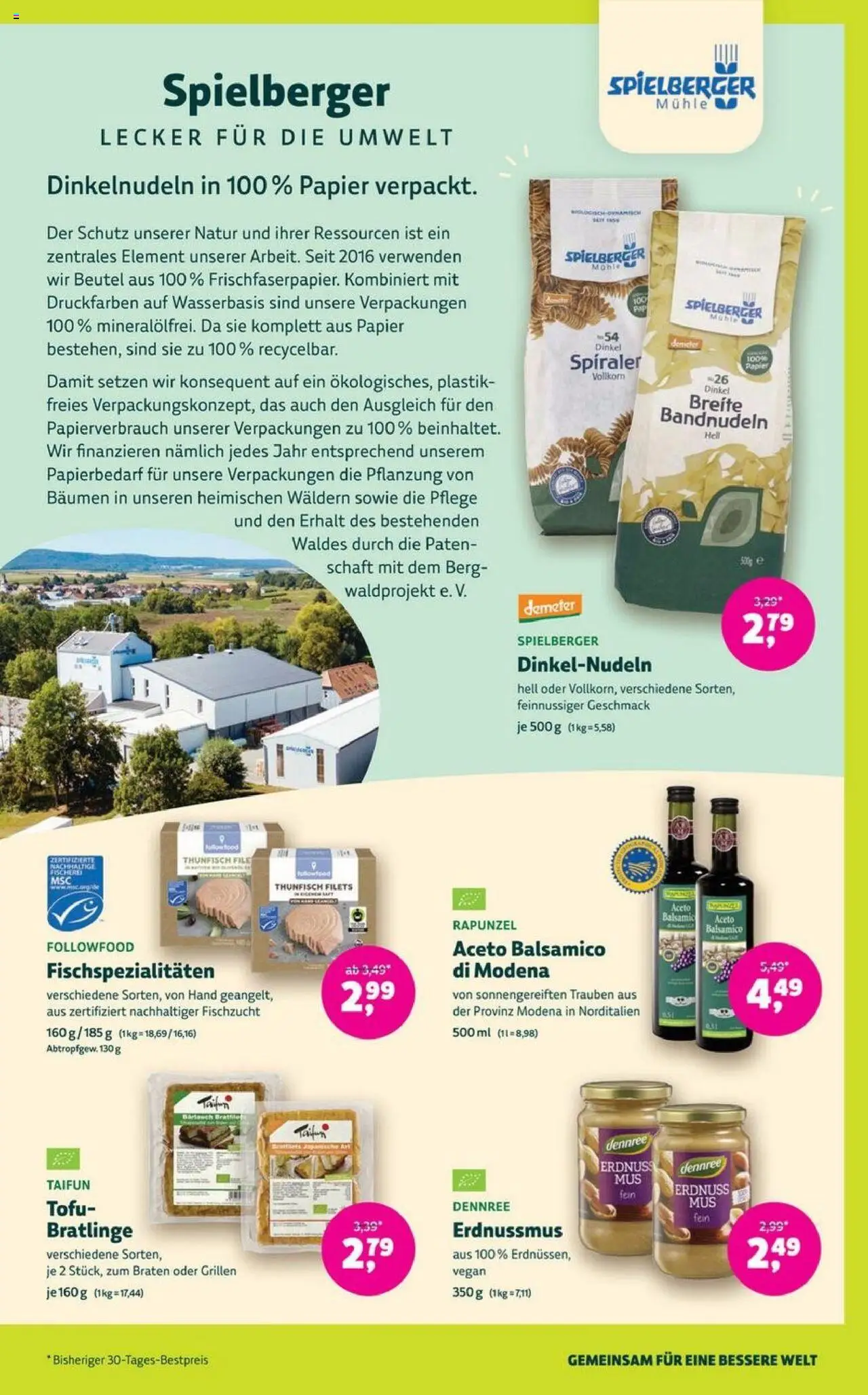Denns BioMarkt Angebote - gültig ab dem 30.07.2025 | Seite: 7 | Produkte: Mühle, Thunfisch, Trauben, Balsamico