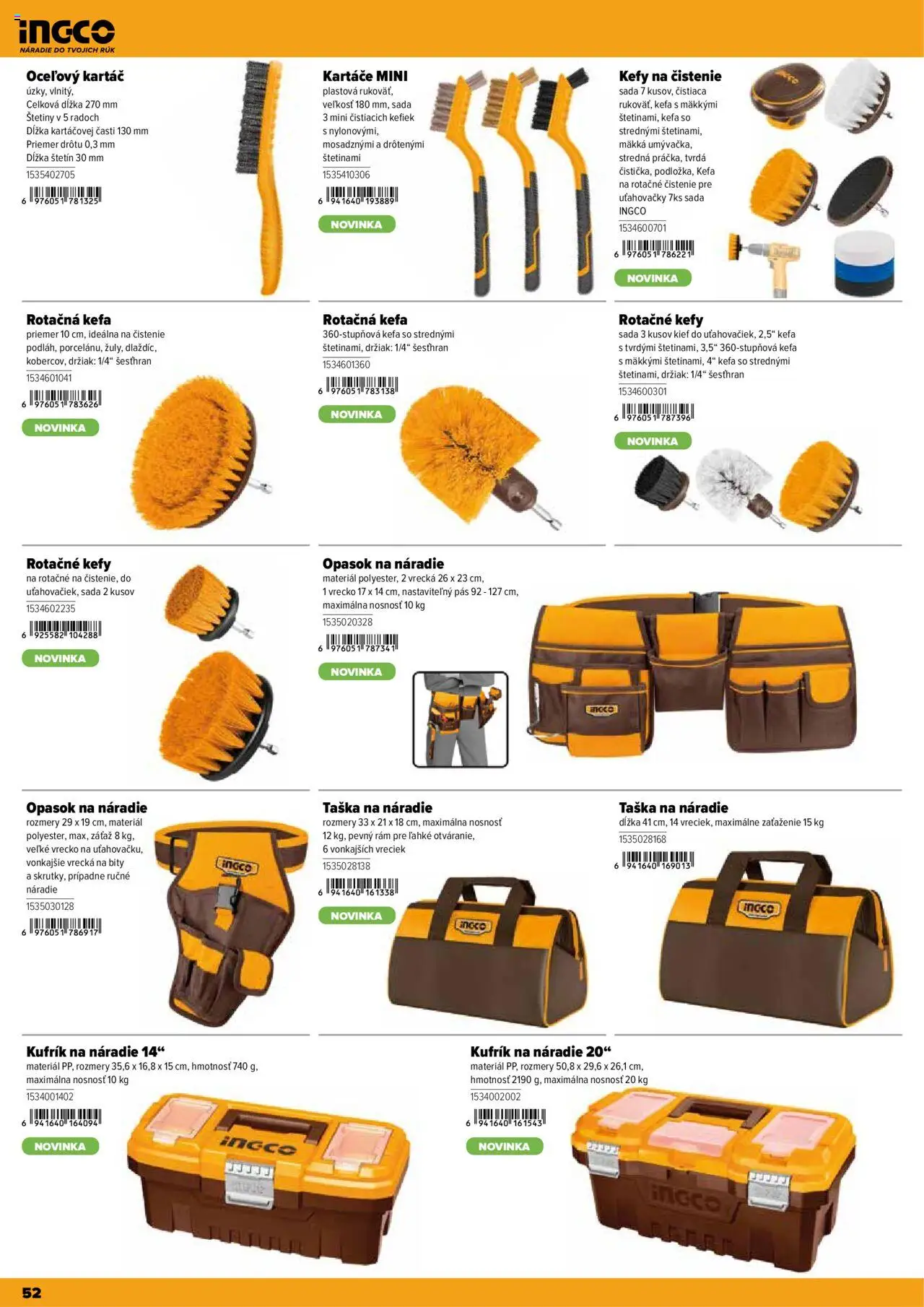 Nové Kinekus akcie – leták je platný od 28.04.2025 | Strana: 52 | Produkty: Pás, Rám, Náradie