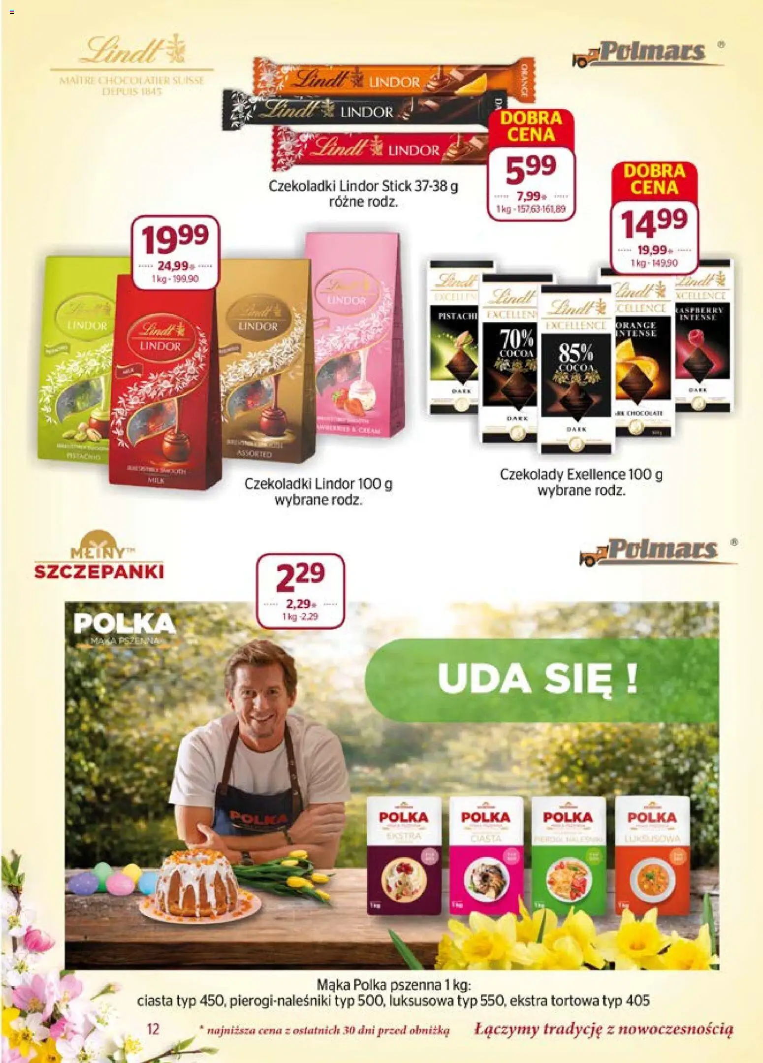 Społem gazetka od 01.04.2026 | Strona: 12 | Produkty: Czekolady, Czekoladki, Półka