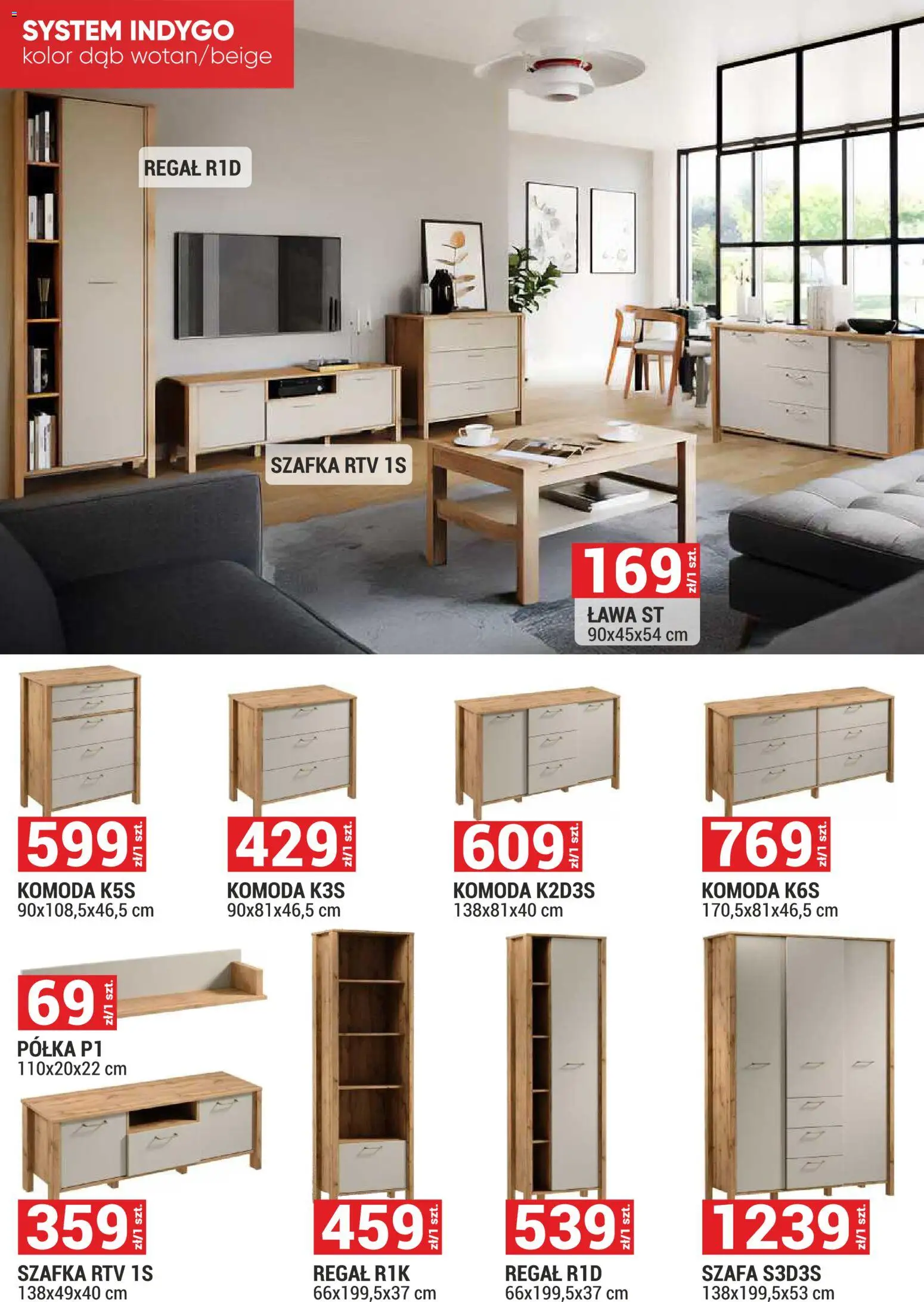 Merkury Market Gazetka - Meble, Wypoczynki, Materace od 02.01.2026 | Strona: 31 | Produkty: Szafa, Komoda, Półka, Regał