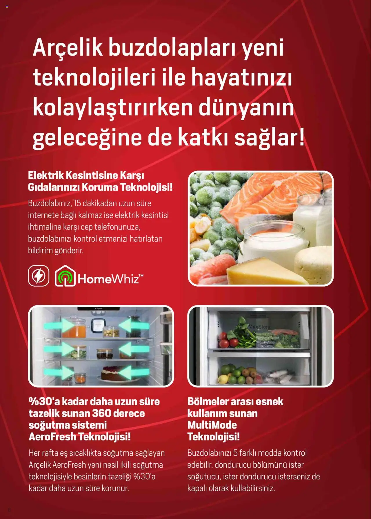 Arçelik Katalog - 16.09.2025 tarihinden itibaren geçerlidir | Sayfa: 6 | Ürünler: Dondurucu