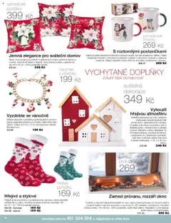 Náhled letáku Decodoma katalog Vánoce 2025 od 09.10.2025 | Strana: 4 | Produkty: Ponožky, Polštář, LED, Dekorace