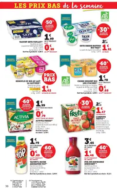 Hyper U - Prévisualisation de Hyper U catalogue valide à partir de 04.11.2025 | Page: 30 | Produits: Fraise, Yaourt à boire, Yaourt, Chocolat