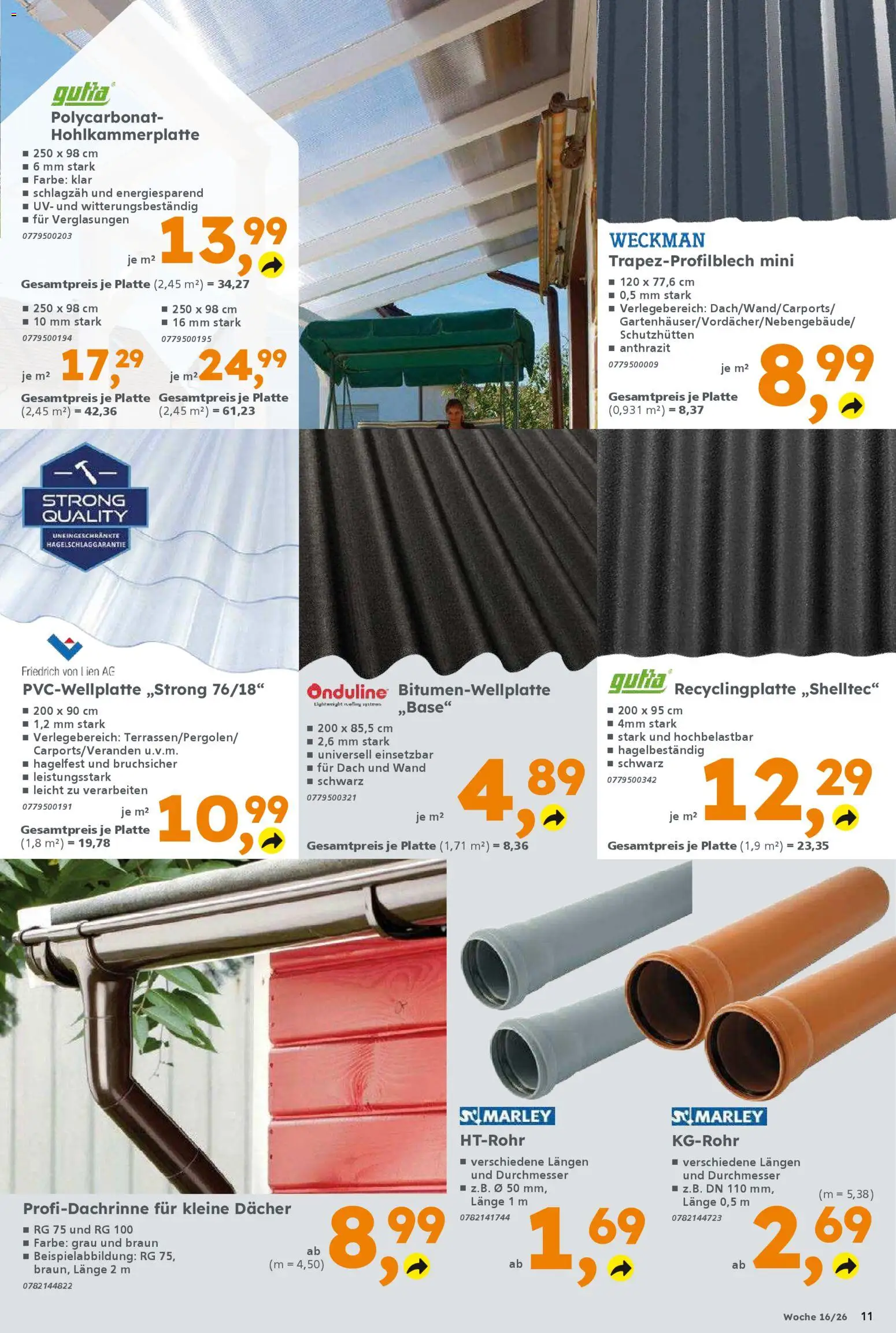 Globus Baumarkt Prospekt Berlin-Treptow	 – gültig ab 13.04.2026 | Seite: 11