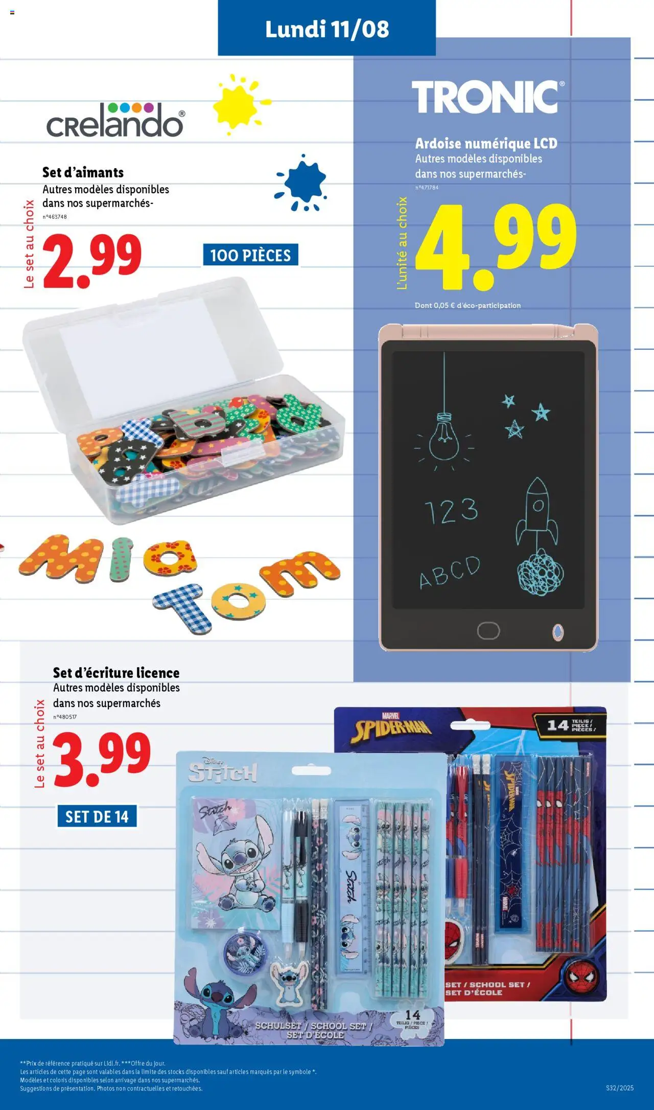  | Page: 31 | Produits: Ardoise numérique