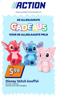 Action Presents week - Voorbeeld van een folder van Action, geldig van 03.12.2025