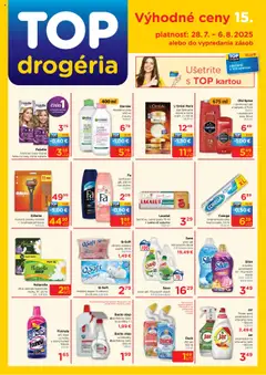 TOP Drogéria leták - náhľad platný od 28.07.2025